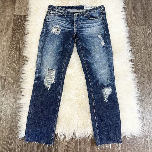 Ag Adriano Goldschmied Denim - AG Adriano Goldschmied Womens The Stilt Crop Jeans Size 27R
